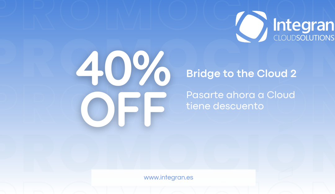 Descuento 40% Migración a Cloud Dynamics 365